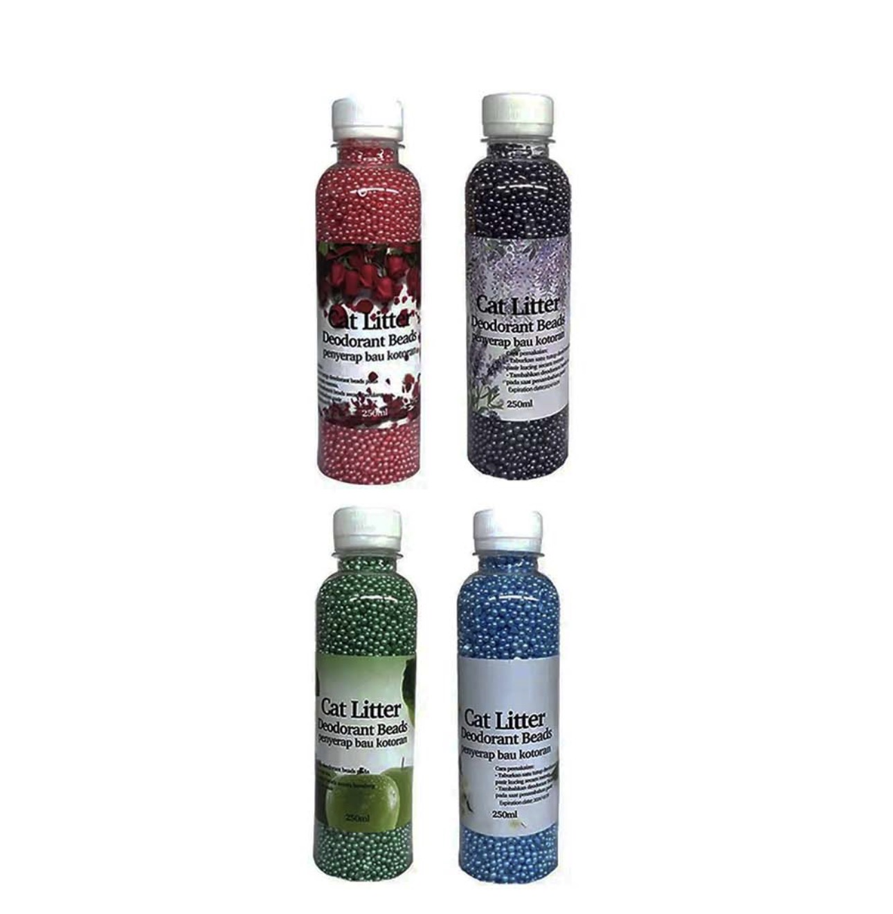 cat Littre Deodorant ( Jasmine , Lavender , Apple , Rose )